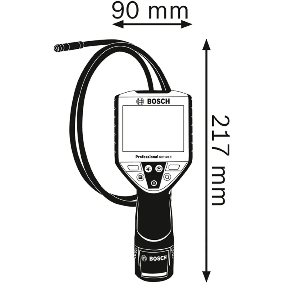 Bosch GIC 120 C Professional Solo видеоэндоскоп, 0601241200