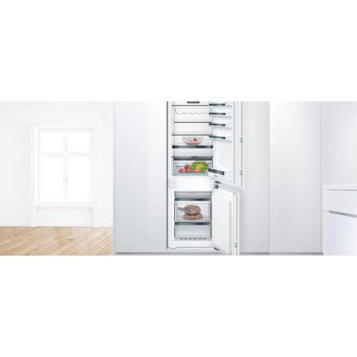 Встраиваемый двухкамерный холодильник Bosch KIS86HDD0