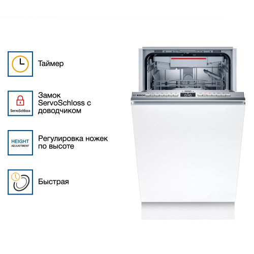 Встраиваемая посудомоечная машина Bosch SPV4XMX28E