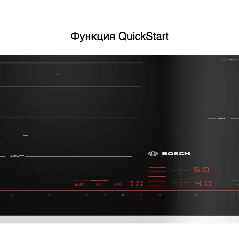 Индукционная варочная панель Bosch PXE601DC1E
