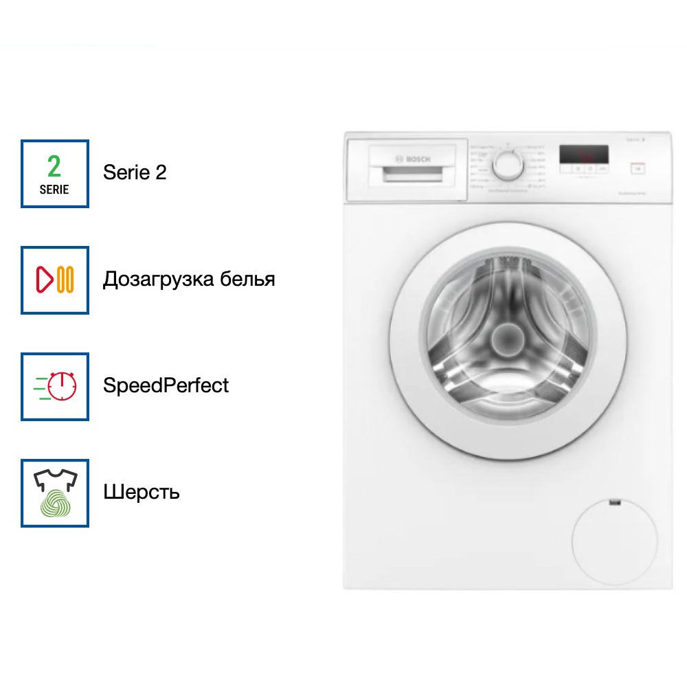 Стиральная машина Bosch WAJ280L2SN