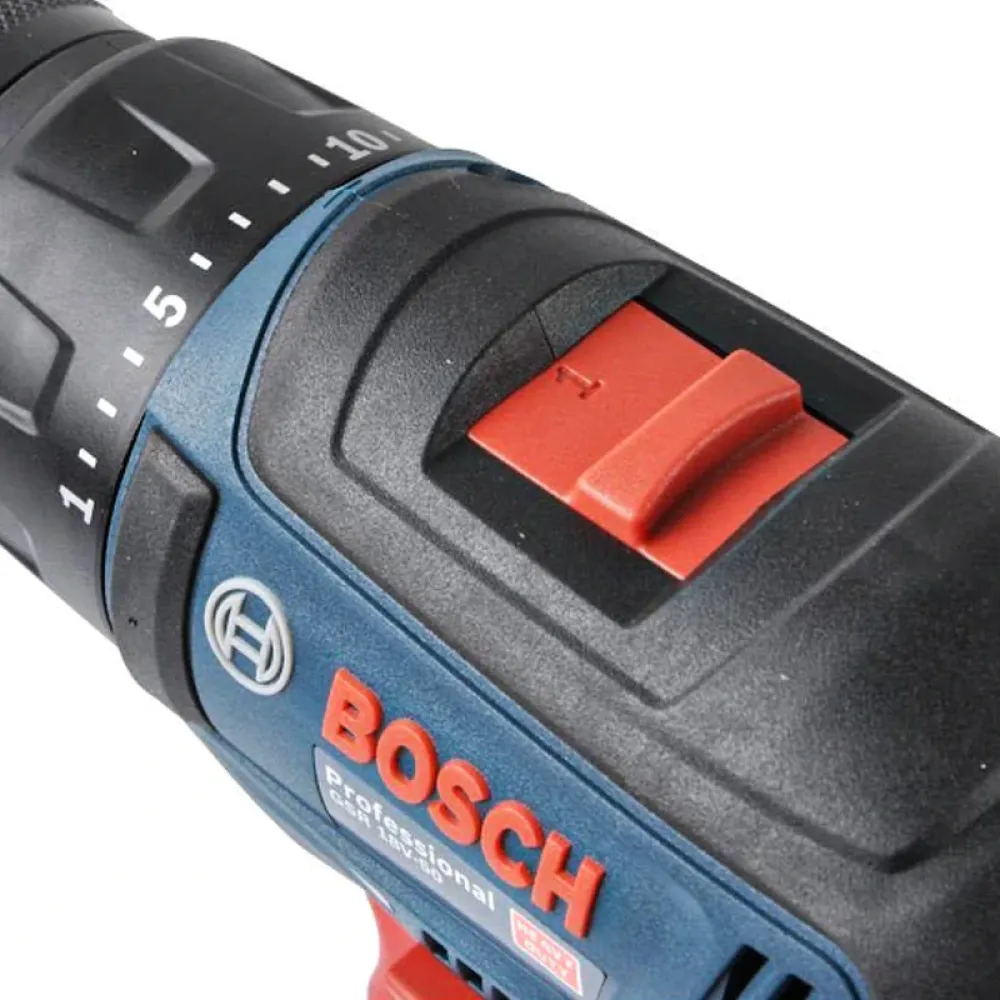Bosch GSR 18V-50 Professional аккумуляторная дрель-шуруповерт (2 x 2 Ач, ЗУ), 06019H5000