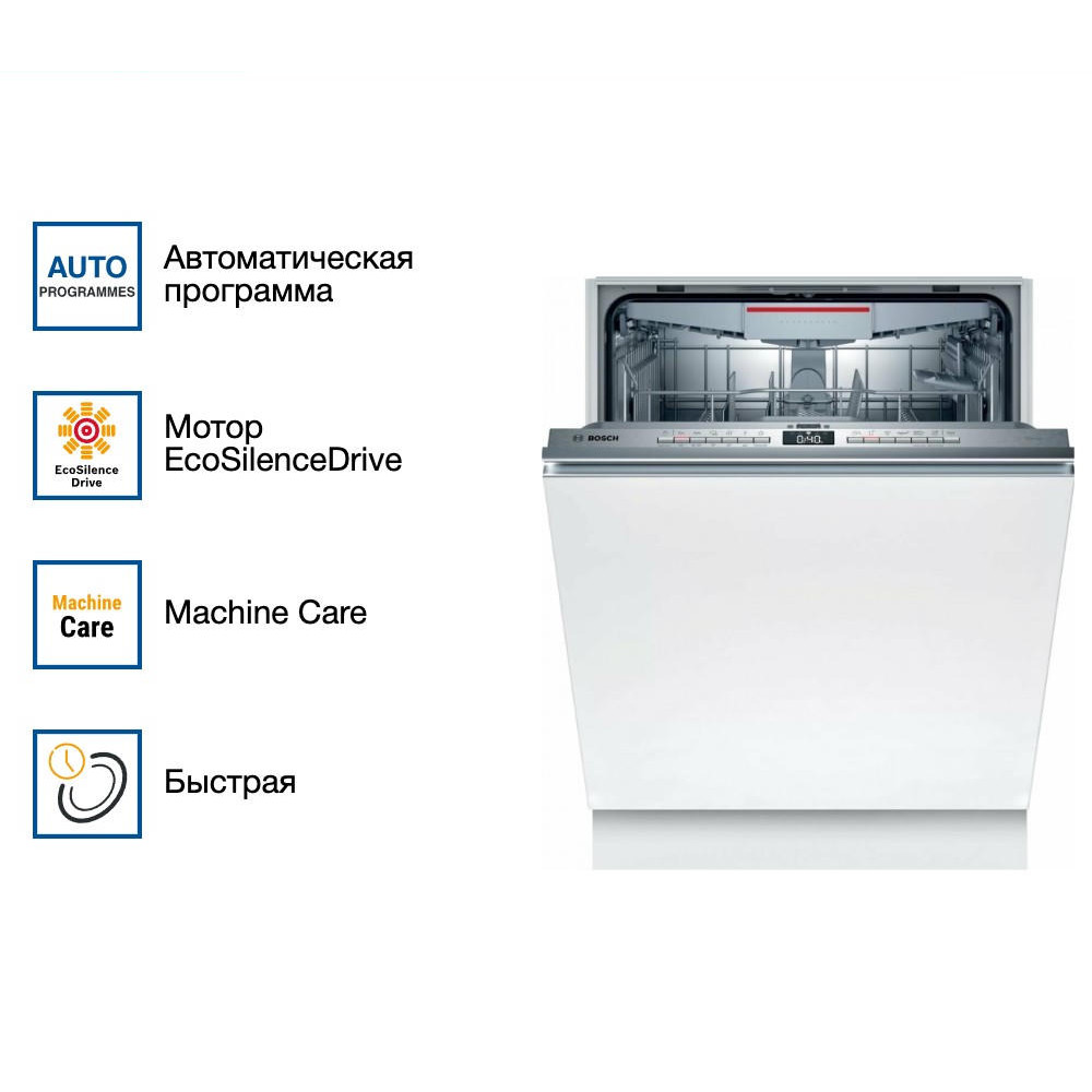 Встраиваемая посудомоечная машина Bosch SMV4HVX32E