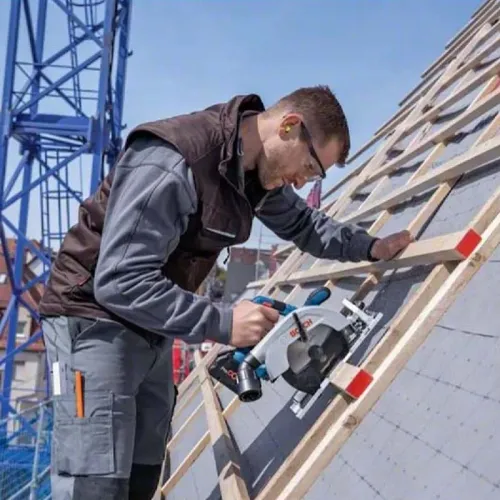 Bosch GKS 185-LI Professional аккумуляторная циркулярная пила (1 x 5 Ач, ЗУ), 06016C1223