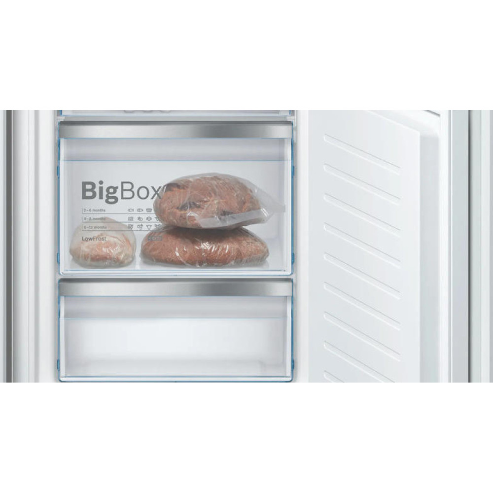 Встраиваемый двухкамерный холодильник Bosch KIS86AFE0