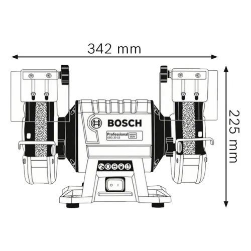 Bosch GBG 35-15 Professional станок точильный, 060127A300