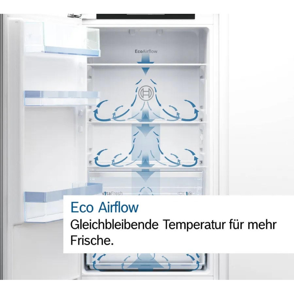 Встраиваемый двухкамерный холодильник Bosch KIN96NSE0