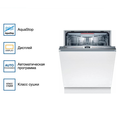 Встраиваемая посудомоечная машина Bosch SMV4HVX37E