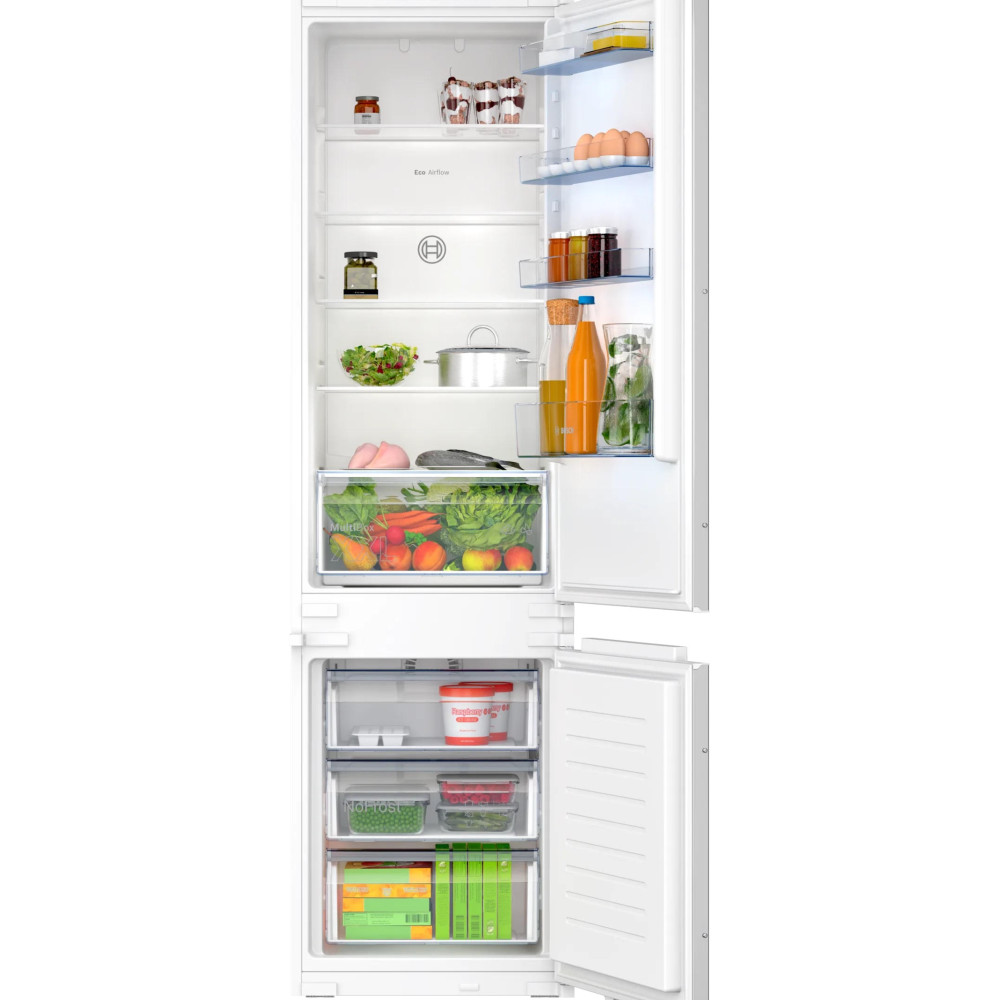 Встраиваемый двухкамерный холодильник Bosch KIN96NSE0